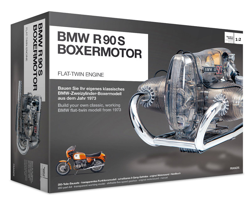 BMW R 90 S Boxermotor 1973 Bausatz 1/2