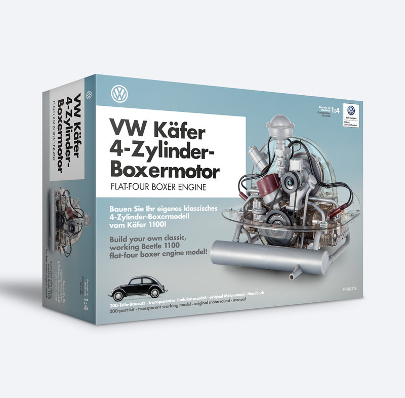 VW Beetle 4-Cyl. Boxer engine-kit 1/4