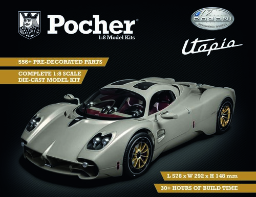 POCHER Pagani Utopia Maßstab 1:8