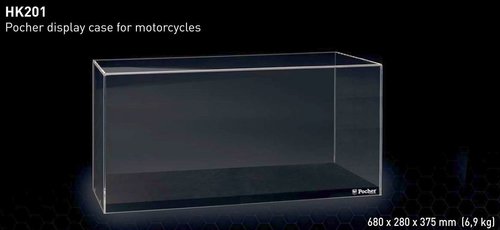 POCHER Showcase 680x280x375 mm for Ducati Motorcycle 1/4